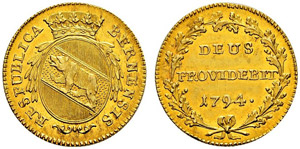Bern - Dublone 1794. 7.57 g. D.T.501a. HMZ ... 