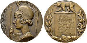 Bern - Bronzemedaille 1934. Auf die ... 