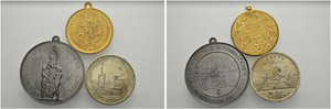 Genf / Genève - Stadt - Diverse Medaillen. ... 