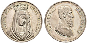 Obwalden - Silbermedaille o. J. (um 1850). ... 
