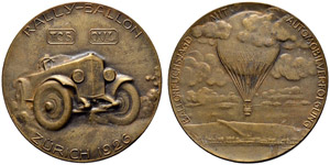 Zürich - Stadt - Bronzemedaille 1926. Auf ... 