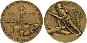 Medaillen und Diverses - Bronzemedaille ... 