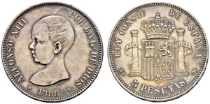Königreich - Alfonso XIII. 1886-1931 - 5 ... 