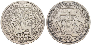 Republik - Silbermedaille 1934, Kremnitz. ... 