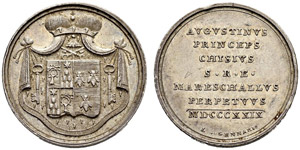 Sede Vacante, 1829 - Silbermedaille 1829. ... 