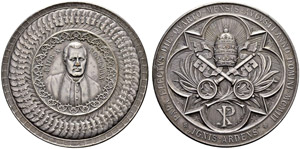 Pio X. 1903-1914 - Bronzemedaille 1903. Auf ... 