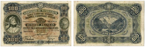 3. Emission - 100 Franken vom 1. Januar 1918 ... 