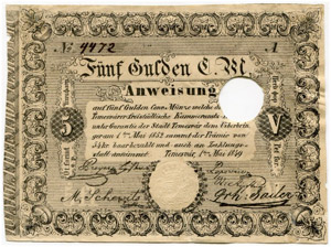5 Gulden C.M. (Conventions Münze) vom 1. ... 