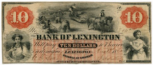 North Carolina - Lot. Bank of Lexington. 10 ... 
