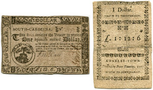 South Carolina - 1 Dollar (Spanish milled ... 