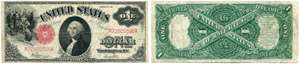 United State Notes - Lot. 1 Dollar Series ... 