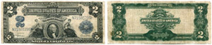 United State Notes - 2 Dollars Series 1899. ... 
