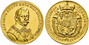 Medaillen zum Jahr 1631 - Goldmedaille zu 10 ... 