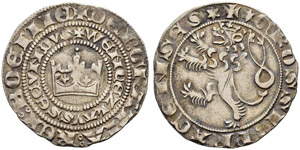 Wenzel II., 1278-1305 - Prager Groschen o. ... 