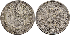 Maximilian II. 1564-1576 - Guldentaler 1570, ... 