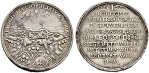 Leopold I. 1657-1705 - Silbermedaille 1685. ... 