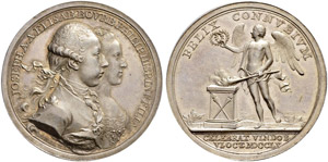 Joseph II. 1765-1790 - Silbermedaille 1760. ... 