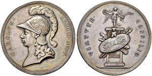 Franz II. (I.), 1792-1835 - Silbermedaille ... 