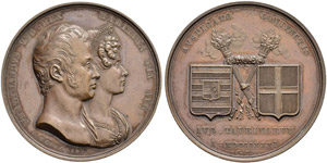Franz II. (I.), 1792-1835 - Bronzemedaille ... 