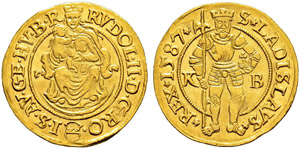 UNGARN - Rudolph II. 1576-1612 - Goldgulden ... 