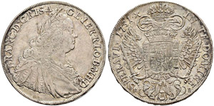 UNGARN - Franz I. 1745-1765 - Taler 1751, ... 