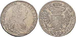 UNGARN - Franz I. 1745-1765 - Taler 1756, ... 