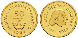 UNGARN - Volksrepublik 1949-1989 - 50 Forint ... 