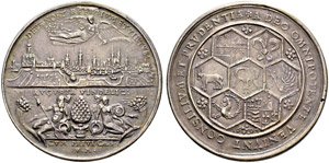 Augsburg, Stadt - Silbermedaille 1604. ... 