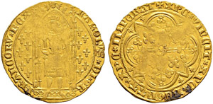 Königreich - Charles V. 1364-1380. Franc à ... 