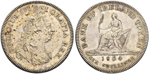 George III. 1760-1820. Six Shillings 1804.  ... 
