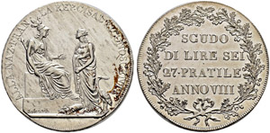 Milano - Repubblica Cisalpina, 1800-1802. ... 