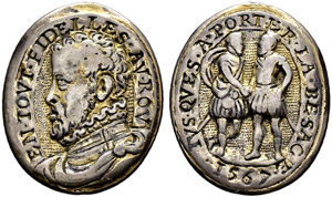Historische Medaillen - Geusenpfennig 1567. ... 