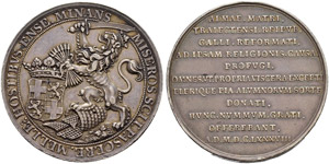 Utrecht, Stadt - Silbermedaille 1688. ... 