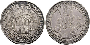 Thorn - Taler 1631. Titel Sigismunds III.  ... 
