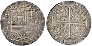 Königreich - Felipe II. 1556-1598. 4 Reales ... 