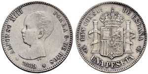 Königreich - Alfonso XIII. 1886-1931. 1 ... 