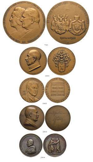 Div. Medaillen -. Bronzemedaille 1893. Auf ... 