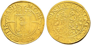 Basel - Stadt - Goldgulden 1622.   3.22 g. ... 