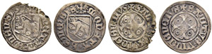 Fünfer o. J. (1490-1528). Av. Kleiner nach ... 