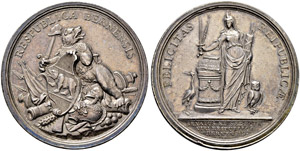 Sechzehnerpfennig o. J. (1742-1779). Stempel ... 