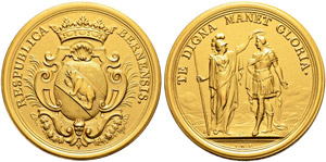 Verdienstmedaille in Gold o. J. (20. Jh.). ... 