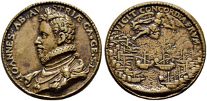 medal  nd (1574ce)  Ae  14.7g  Arm III:282  ... 