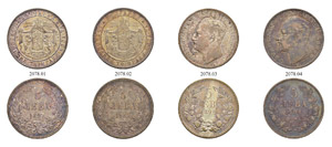 Lots - Diverse Münzen. 5 Lewa 1884. 5 Lewa ... 