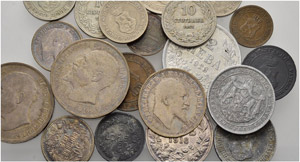 Lots - Diverse Münzen. 2 Stotinki 1901. 1 ... 