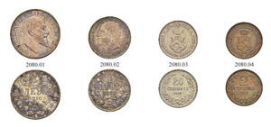 Lots - Diverse Münzen. 2 Lewa 1910. 1 Lew ... 