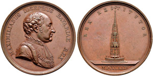 Nürnberg, Stadt - Bronzemedaille 1824. Auf ... 
