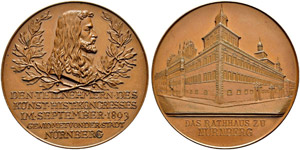 Nürnberg, Stadt - Bronzemedaille 1893. ... 