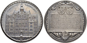 Nürnberg, Stadt - Silbermedaille 1897. ... 