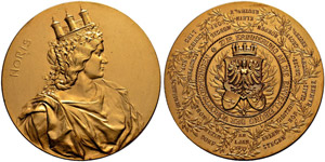 Nürnberg, Stadt - Bronzemedaille 1899. ... 