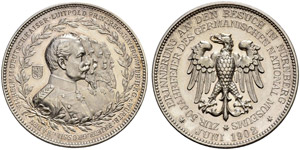 Nürnberg, Stadt - Silbermedaille 1902. ... 